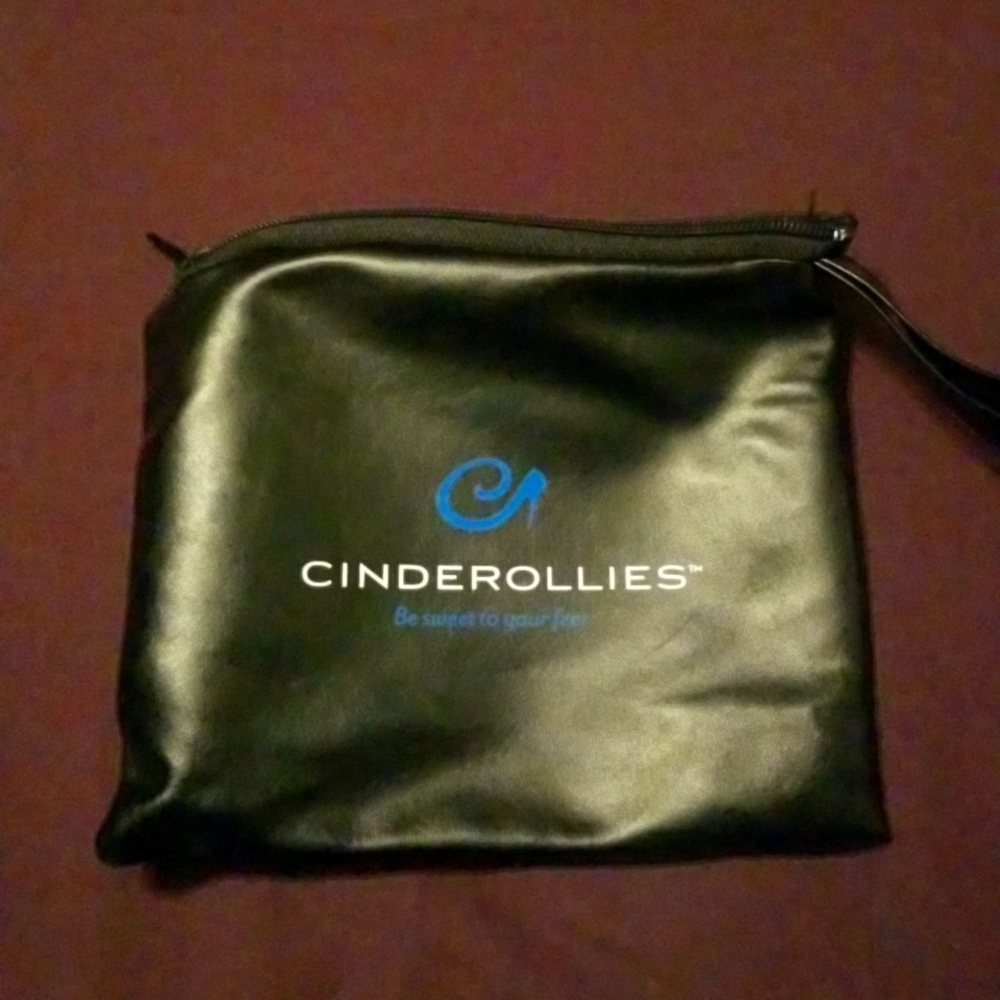 CINDERROLLIES- BRIDAL SLIPPERS, Size 8